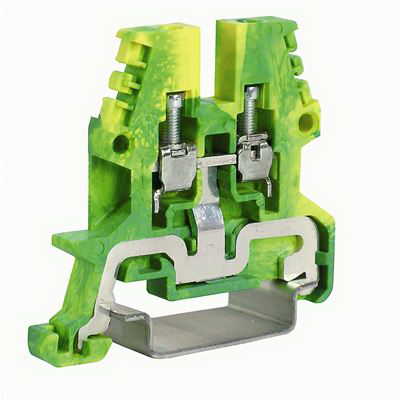 Фото Зажим для заземления TEO.2 2.5кв.мм желт./зел. DKC ZTO910-RET