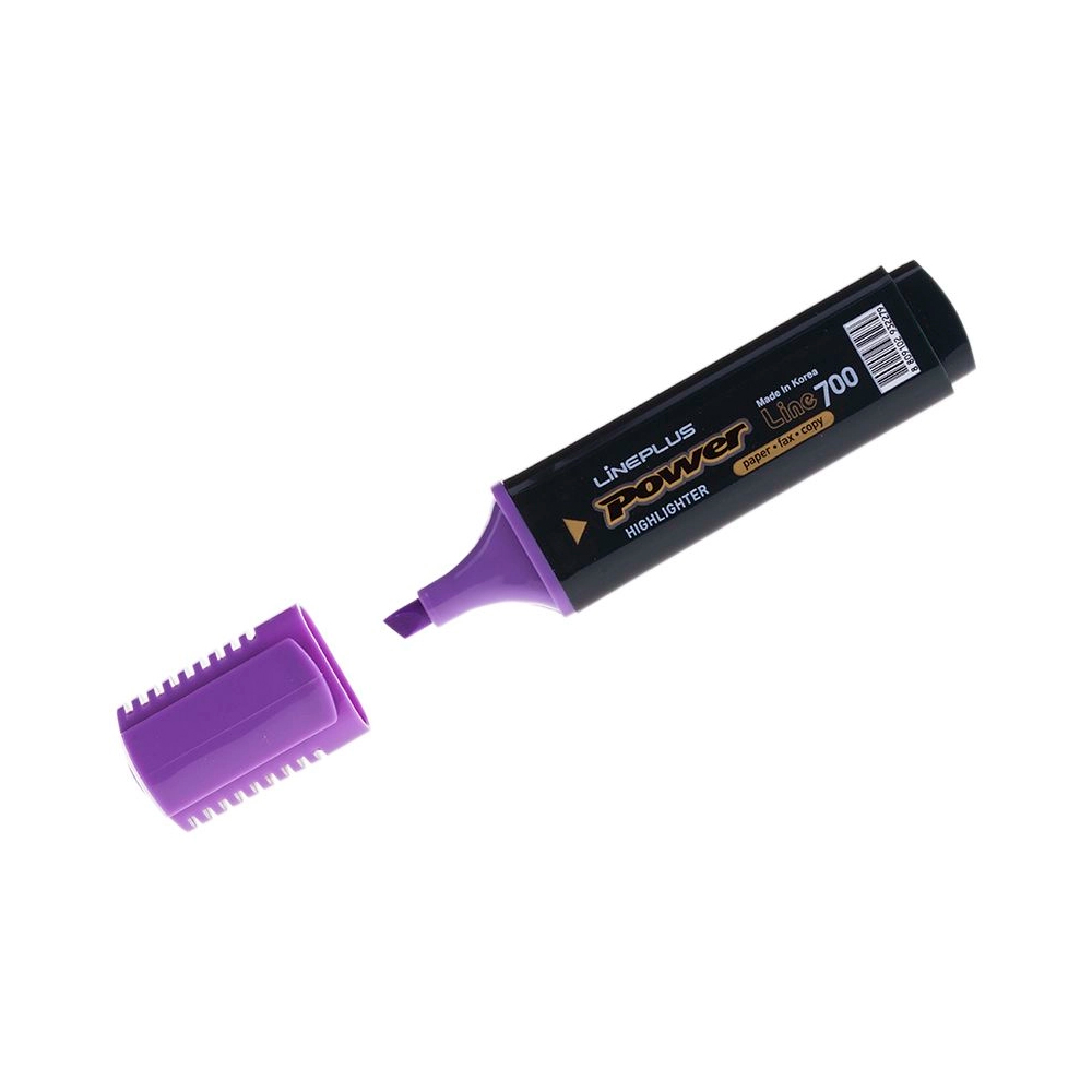 Фото Текстовыделитель Line Plus "HI-700C" фиолетовый, 1-5мм HI-700C {208000}