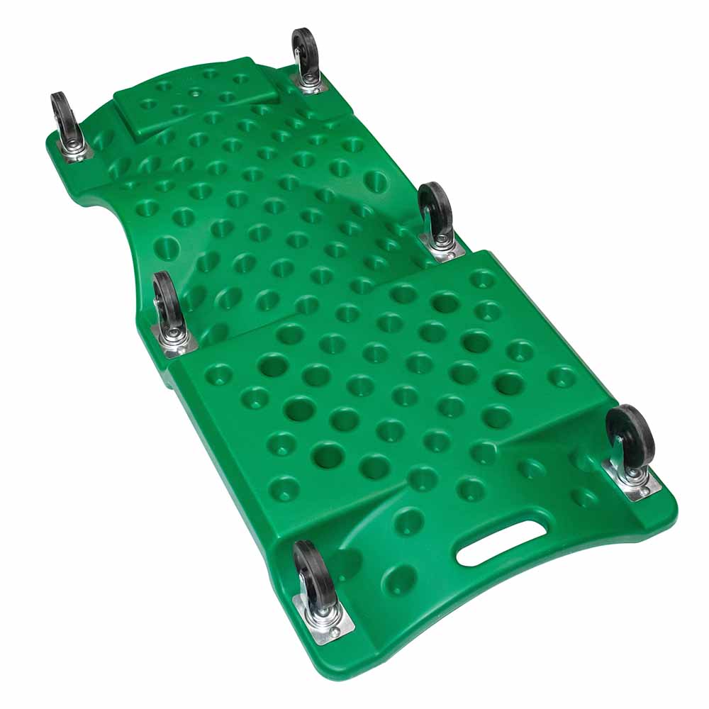 Фото Лежак подкатной Vell для обслуживания автомобиля, 6 колес {V90359} (2)