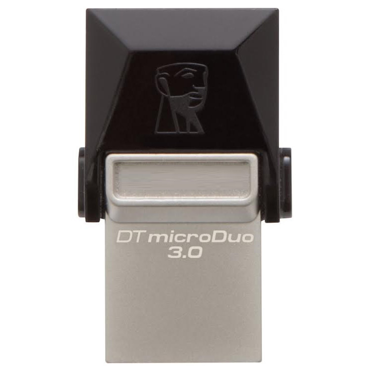 Фото Флеш накопитель 64GB Kingston DataTraveler microDUO, USB 3.0, OTG {DTDUO3/64GB}