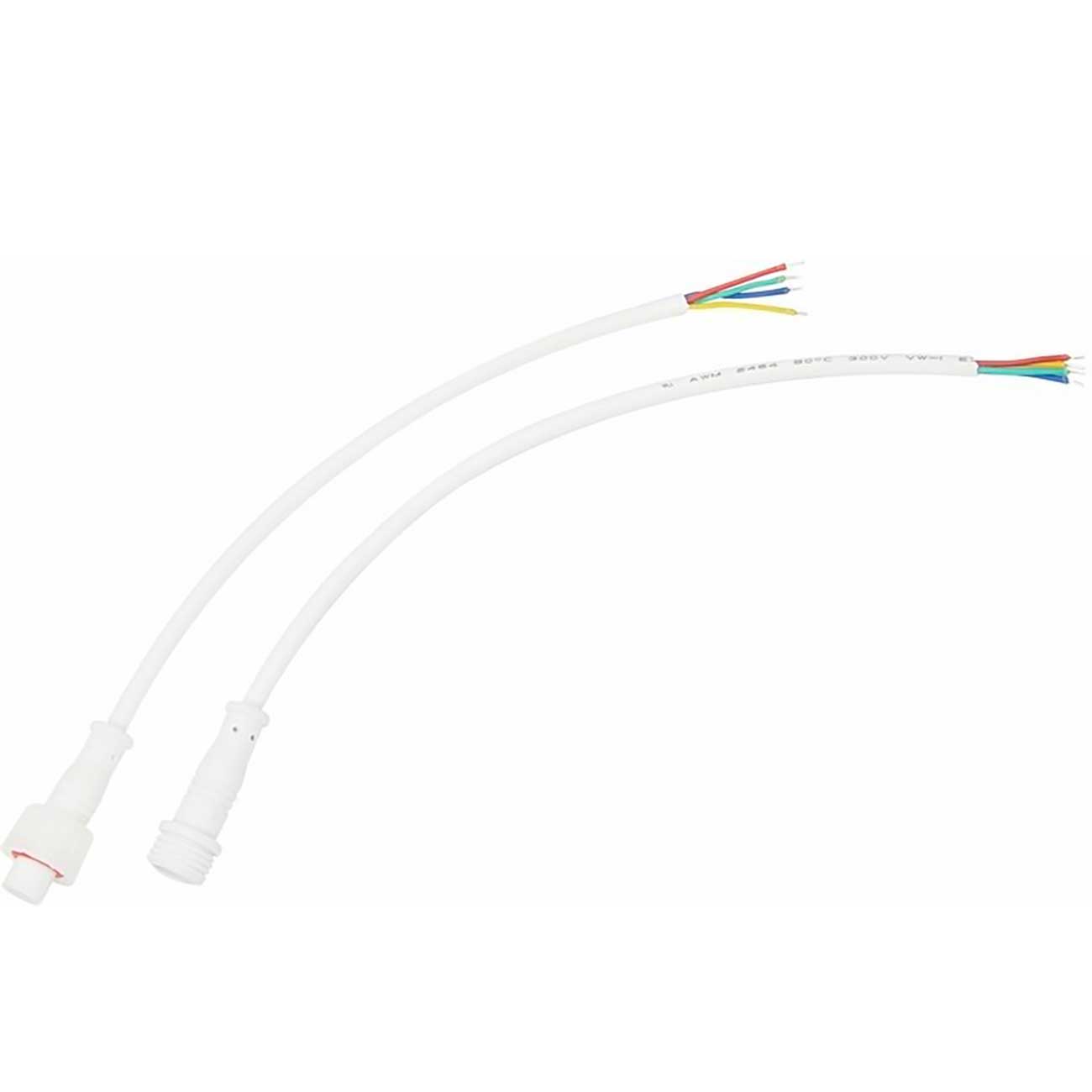 Фото Соединительный кабель Rexant, 4 pin, 4 х 0.35 мм², белый {11-9240}