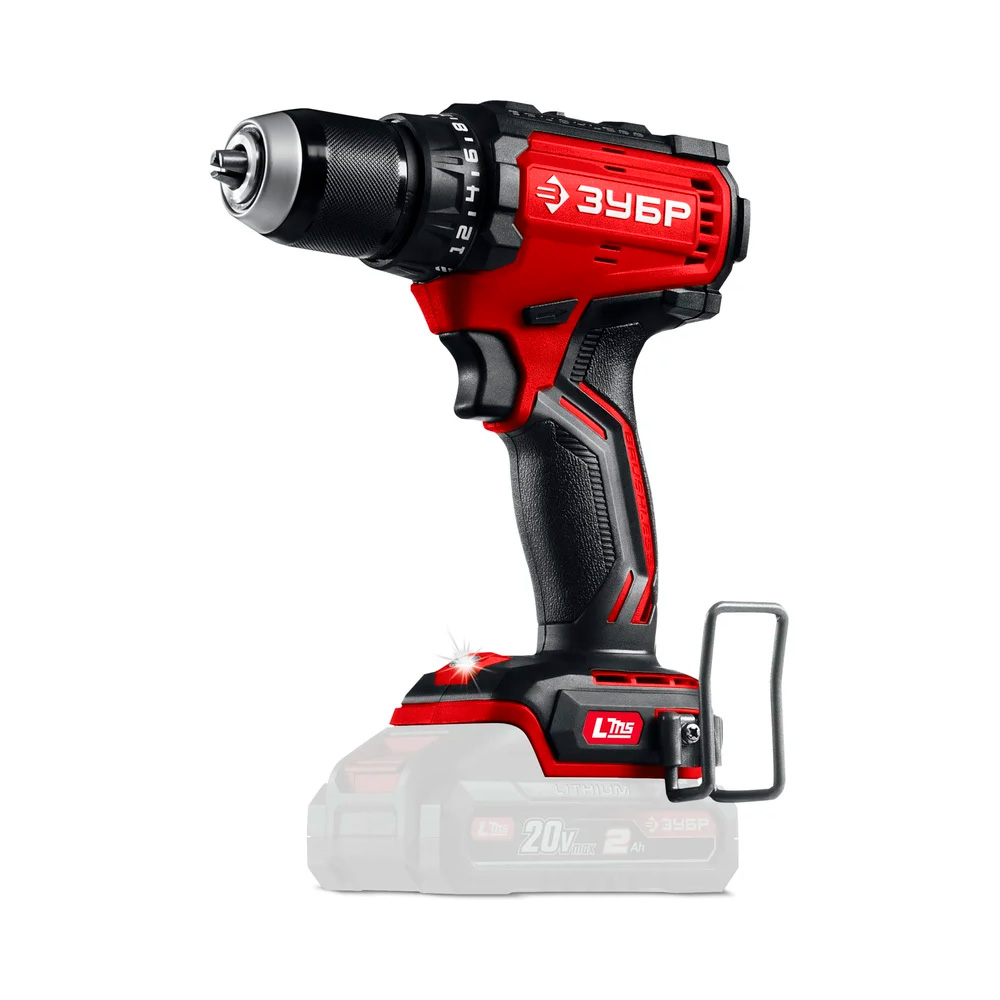 Фото Бесщеточная дрель-шуруповерт, 65 Н·м, без АКБ, (LMS) 20 В, ЗУБР {ДБ-65}