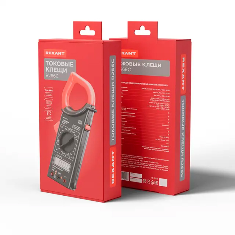 Фото Токовые клещи R266C REXANT (1)