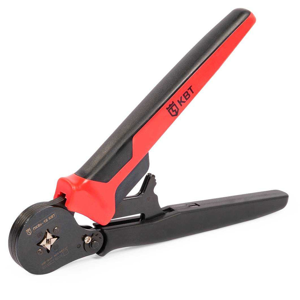 Фото Универсальные пресс-клещи ПКВк-16 для обжима втулочных наконечников {54549}