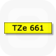 Фото Лента Brother TZE-661 (36 мм, черный на желтом) {TZE661} (1)