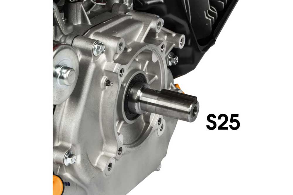 Фото Двигатель бензиновый 4Т DDE E1500E-S25 (15 л.с., 420 куб. см, к/вал 25 мм, шпонка, элстарт) {794-708} (3)