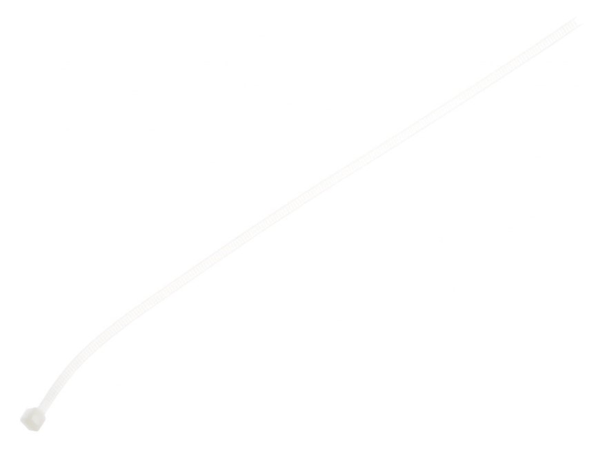 Фото Хомут нейлоновый Вихрь 3,6х250, белый, 100 шт {73/9/1/17} (1)