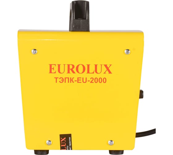 Фото Тепловая электрическая пушка ТЭПК-EU-2000 (керам.нагревательный элемент,квадратная) Eurolux {67/1/34} (6)