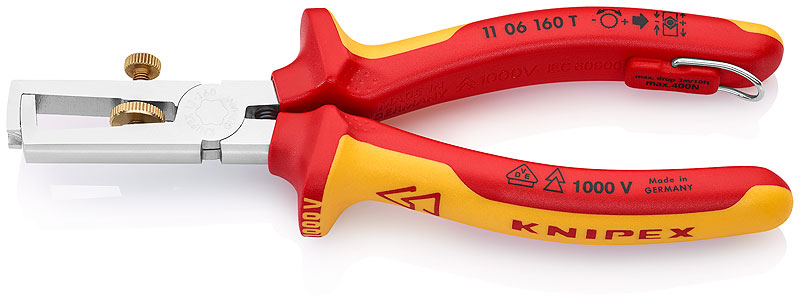 Фото Стриппер VDE Knipex, 160 мм {KN-1106160T}