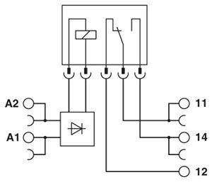 Фото Модуль релейный PLC-RSC-230UC/21 Phoenix Contact 2966207