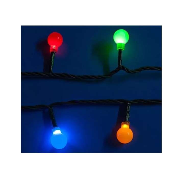 Фото Гирлянда светодиодная «Разноцветные шарики» ULD-S0280-020/DGA MULTI IP20 COLORBALLS с контроллером 20LED (дл.2.8м) Uniel 11093