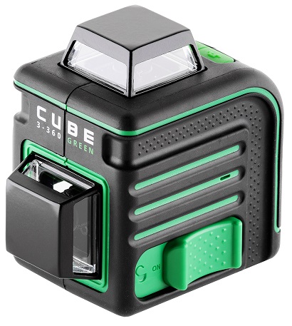 Фото Лазерный уровень ADA Cube 3-360 GREEN Basic Edition {А00560}