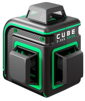 Фото Лазерный уровень ADA Cube 3-360 GREEN Basic Edition {А00560} (1)