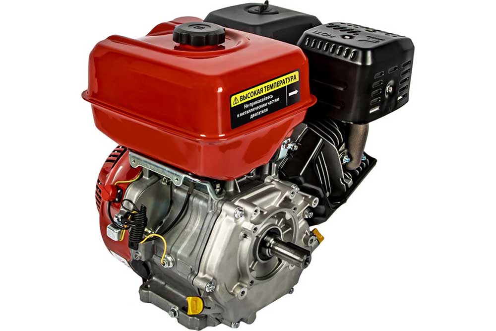 Фото Двигатель бензиновый 4Т DDE E1300-S25 (13 л.с., 389 куб. см, к/вал 25 мм, шпонка) {794-678} (1)