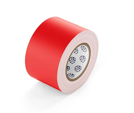 Фото Маркировочная лента - цвет красный - маркировка трубопроводов группы веществ «ПАР» 75 мм/10 м Эконом {F12-2000-Econ} (1)