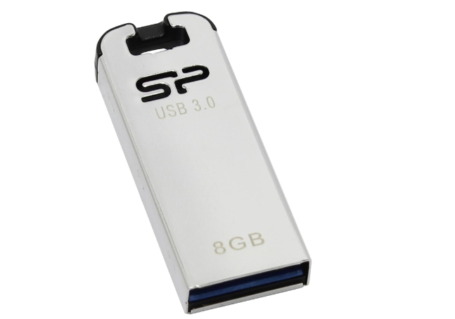 Фото Флеш накопитель 8Gb Silicon Power Jewel J10, USB 3.2, Металл {SP008GBUF3J10V1K}
