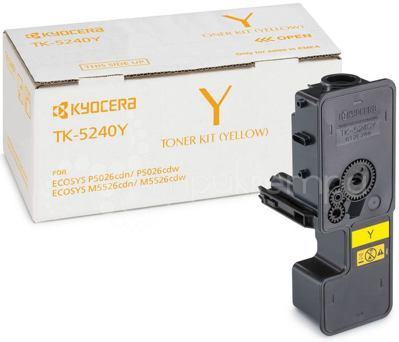 Фото Тонер-картридж Kyocera TK-5240Y Yellow для P5026cdn/ cdw, M5526cdn/ cdw {1T02R7ANL0}