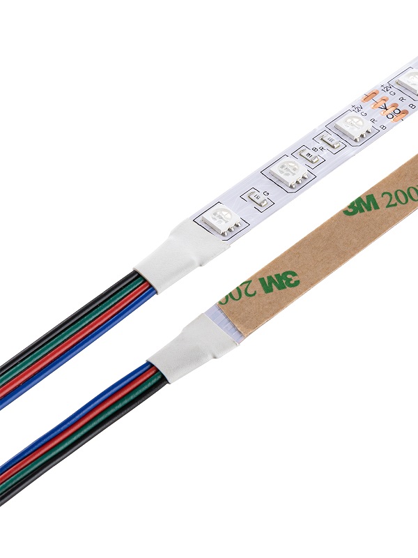 Фото Лента светодиодная SMD5050-60 LED/м-IP20-12 В-14,4 Вт/м-RGB блистер TDM {SQ0331-0371} (4)