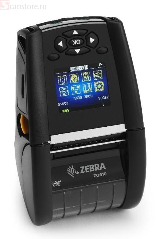 Фото Мобильный принтер Zebra DT ZQ610 2"; Wi-Fi/BT4.0, Linered {ZQ61-AUWAE10-00}
