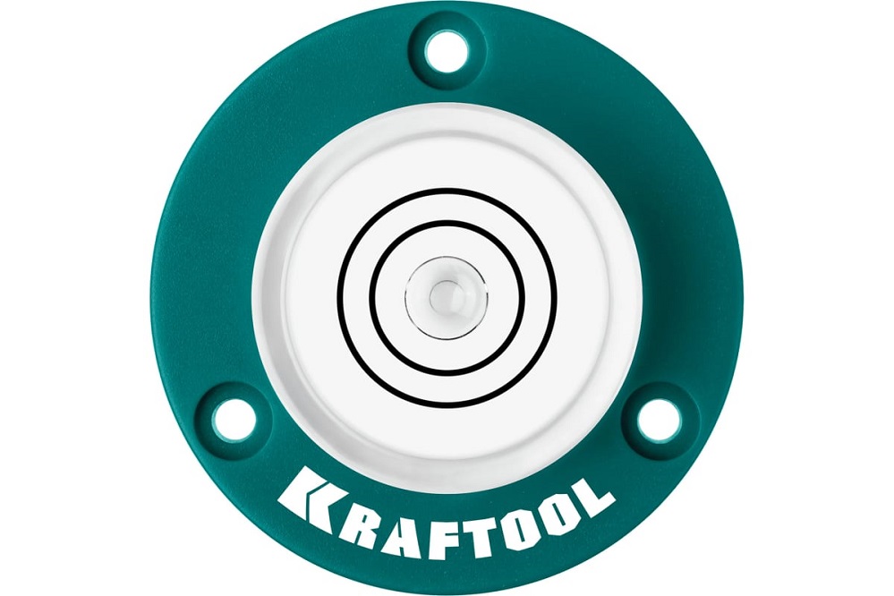 Фото Поверхностный магнитный уровень KRAFTOOL BULLS EYE (БЫЧИЙ ГЛАЗ), d 49 мм {34789} (2)