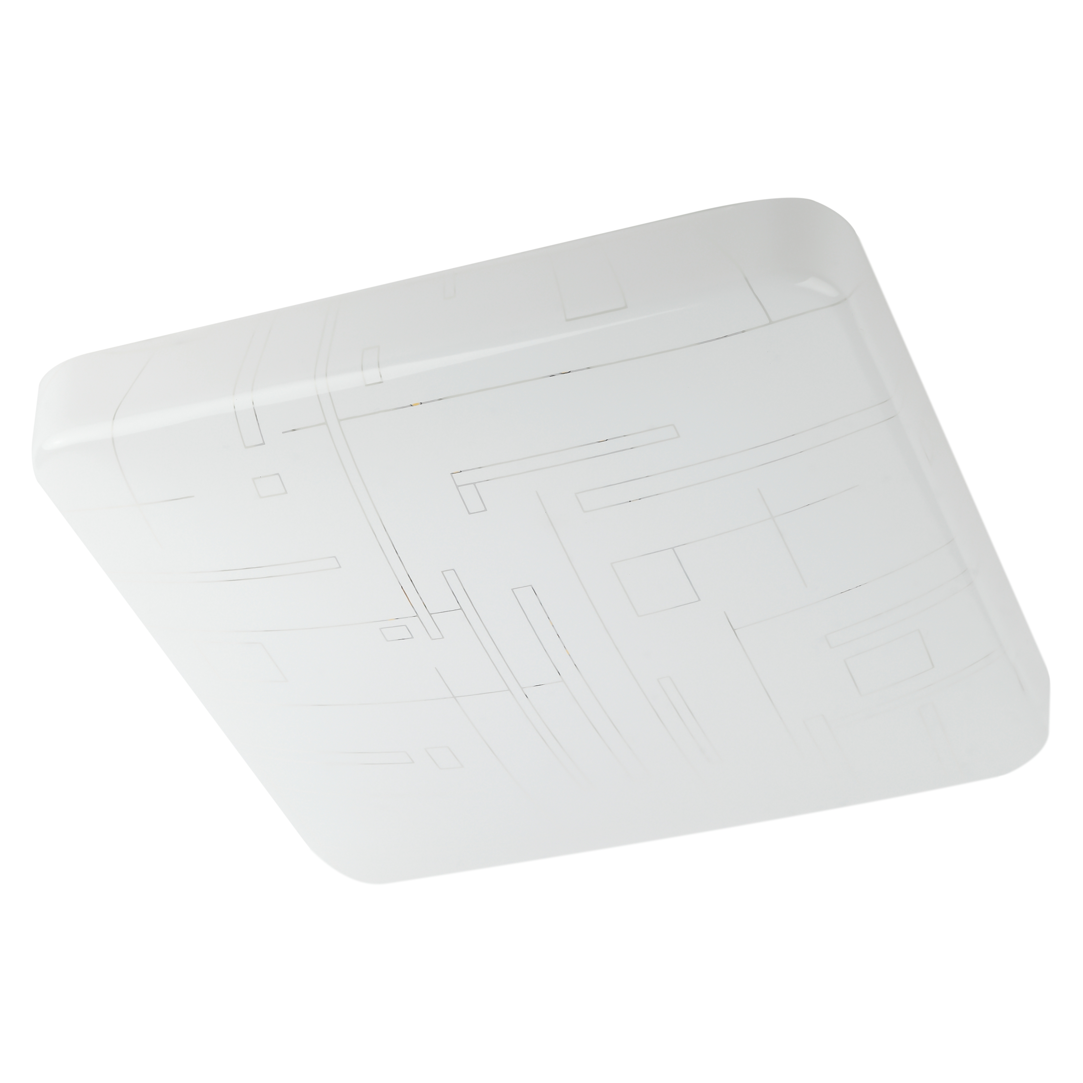 Фото ЭРА Светильник потолочный Классик без ДУ SPB-6-18 Nancy S светодиодный без ДУ квадратный {Б0051092}