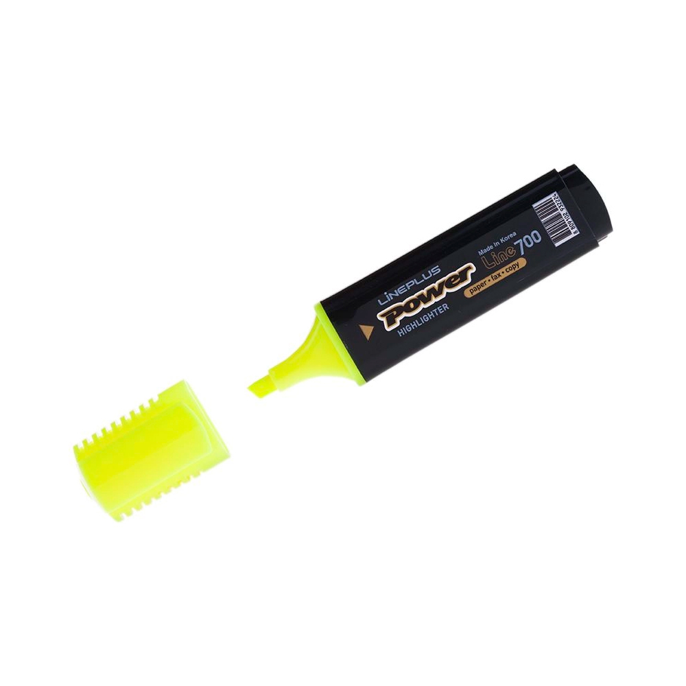 Фото Текстовыделитель Line Plus "HI-700C" желтый, 1-5мм HI-700C {207996}