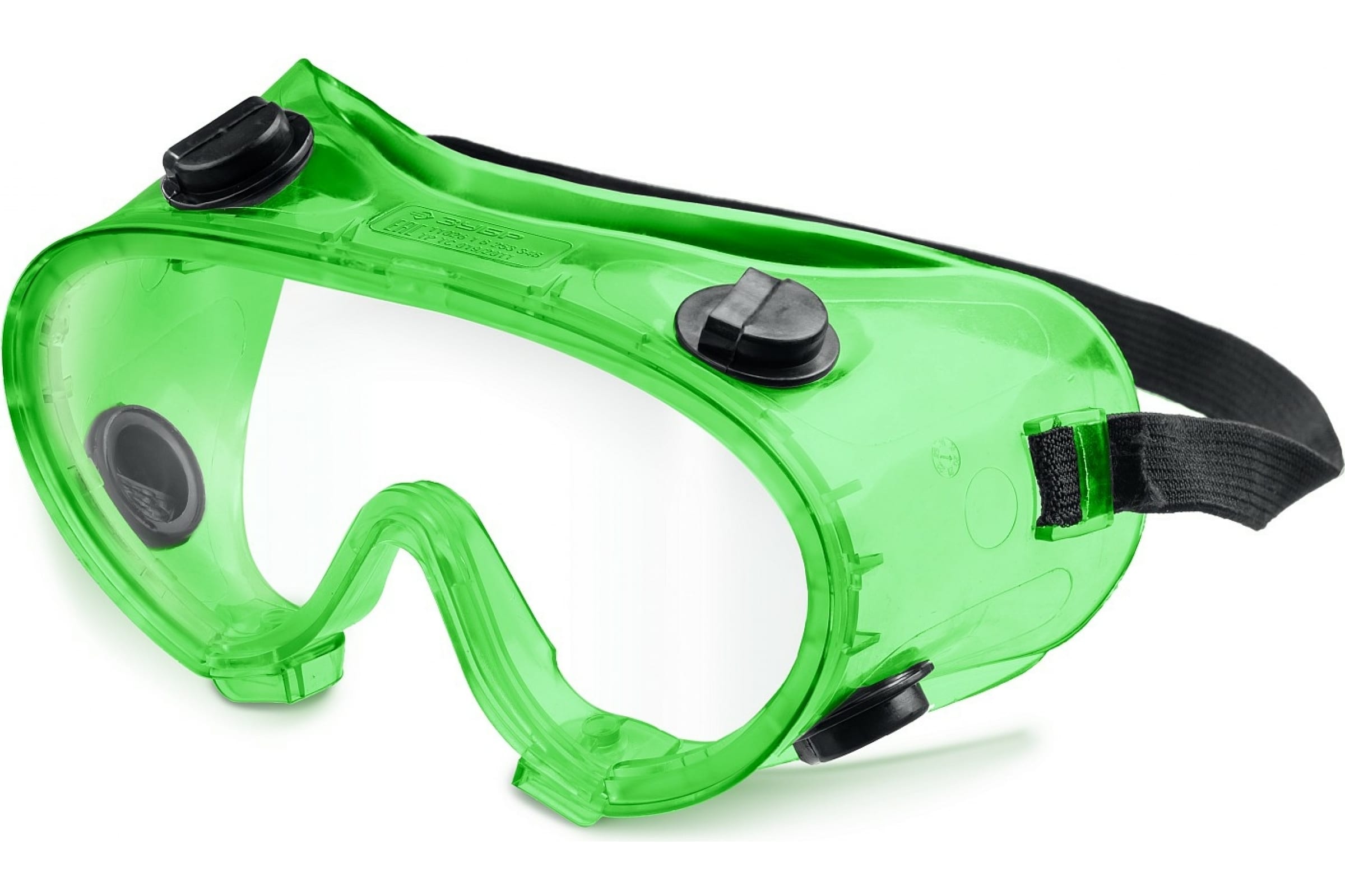 Фото Защитные прозрачные очки ЗУБР МАСТЕР 5 закрытого типа с непрямой вентиляцией {11026_z01}