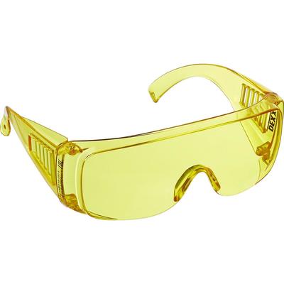 Фото DEXX Желтые, очки защитные открытого типа, с боковой вентиляцией {11051_z01}