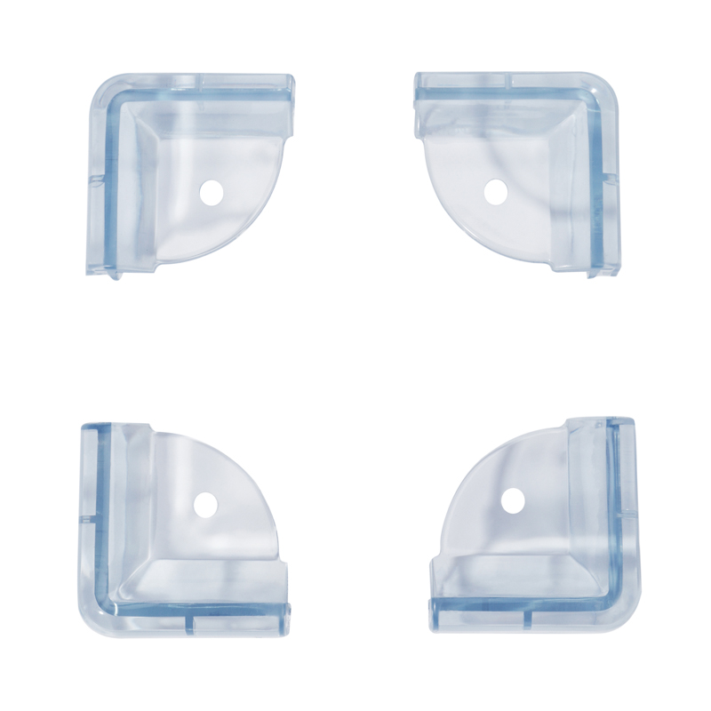 Фото Прозрачные треугольные накладки-протекторы для мебели (4.3*4.3*2.1 см). 4 шт. {HLS-S-101}