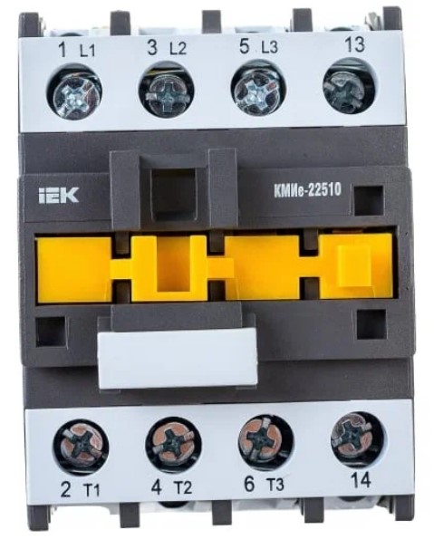 Фото Контактор КМИе-22510 25А 400В/АС3 1НО IEK KKME21-025-400-10