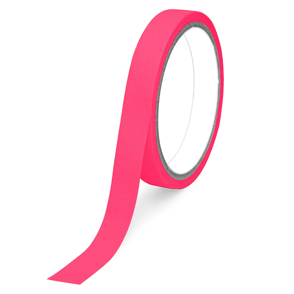 Фото Флуоресцентная клейкая лента Vell, светится при ультрафиолете, набор 5 цветов, 15 мм х 3 м {1396315} (3)