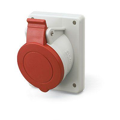 Фото Розетка скрыт. уст. 32А 230В 2P+E с наклоном IP44 DKC DIS4133263