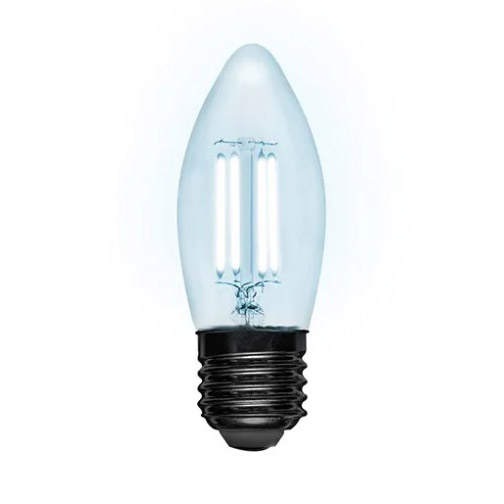 Фото Лампа филаментная Rexant Свеча CN35 9.5 Вт 950 Лм 4000K E27 прозрачная колба {604-094}