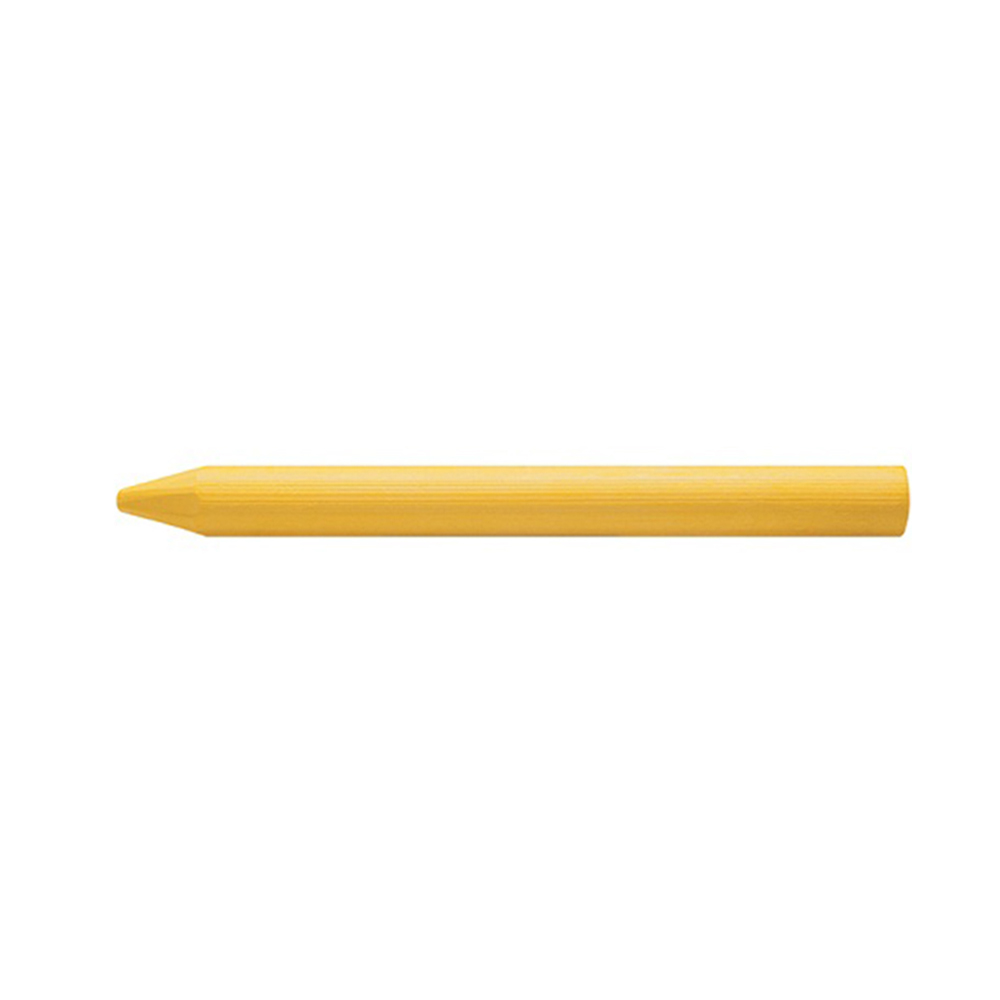 Фото Маркировочный восковой мелок круглый, Ø 8 мм, желтый {L4960007} (1)