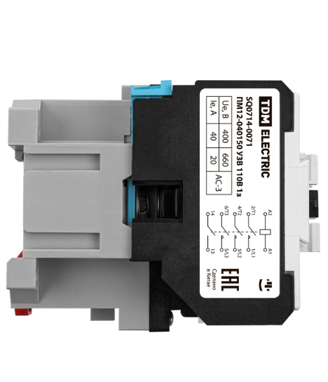 Фото Пускатель электромагнитный ПМ12-040150 У3В 110В 1з TDM {SQ0714-0071} (2)