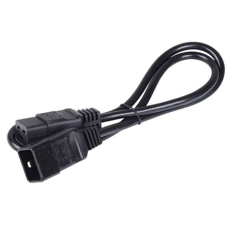 Фото Кабель электропитания PDU 3х1.5 3м с разъемами С13-C14 ITK PC-C13C14-3M