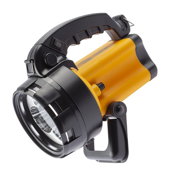 Фото Фонарь PA-604 АЛЬФА 3x1Вт LED SMD аккум. прожектор литий 3А.ч сигнал.св. ЗУ 220В+12В (инд. упак.) (8/144) ЭРА Б0031035