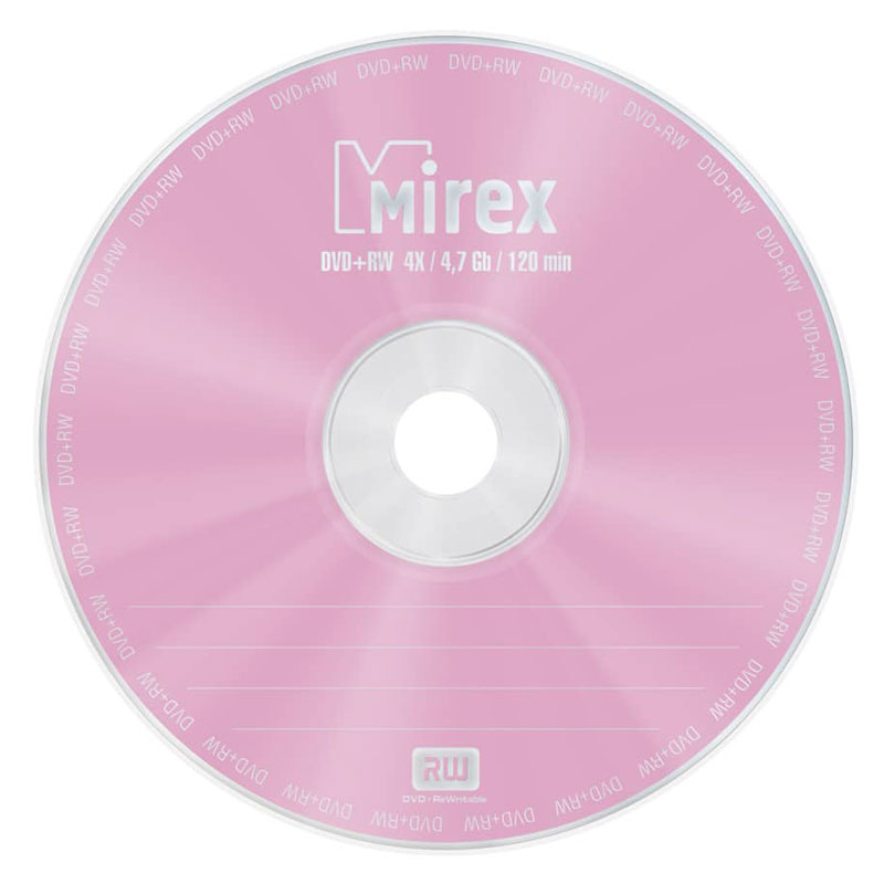 Фото Диск DVD+RW Mirex 4.7 Gb, 4x, Shrink (50), (50/500) 207948 {UL130022A4T}