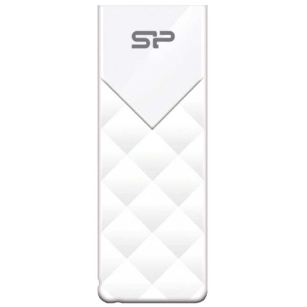 Фото Флеш накопитель 8GB Silicon Power Ultima U03, USB 2.0, белый {SP008GBUF2U03V1W}