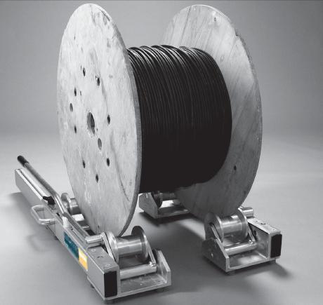 Фото Размотчик барабанов Uniroller 700 с кабелем до 1500 кг {rol90102} (1)