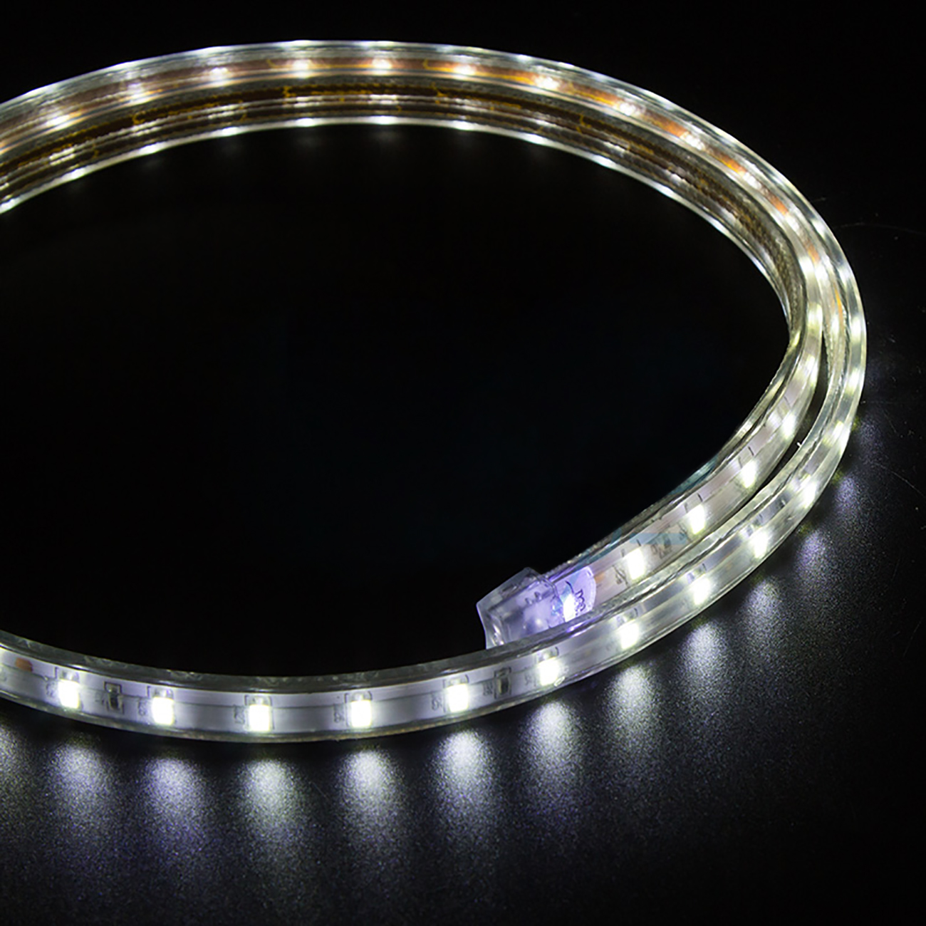Фото Светодиодная лента 6.5x13 мм, белый, SMD 5730, 60 LED/м, 220 В, Neon-Night {142-701} (8)
