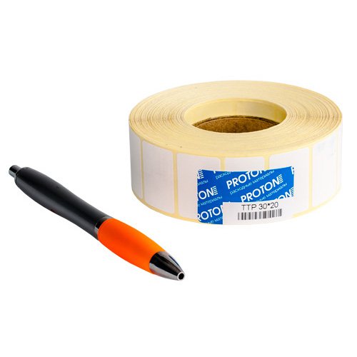 Фото Этикетка Proton 30 x 20 мм TTP (1 ряд, 2000 шт, втулка 40) {AZR22ART1803151447}