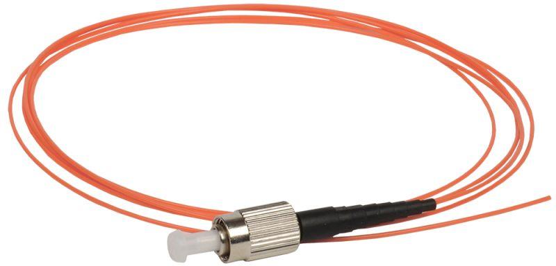 Фото Пигтейл для многомодового кабеля (MM); 50/125 (OM2);FC/UPC; LSZH (дл.1.5м) ITK FPT50-FCU-C1L-1M5