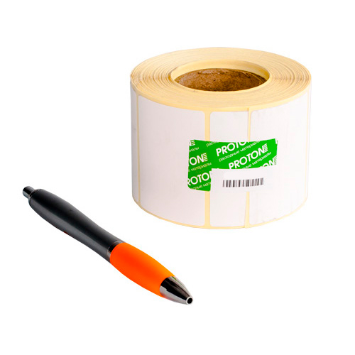 Фото Этикетка Proton 58 x 60 мм DTE (1 ряд, 500 шт, втулка 40) {TRD22ART3103174907}