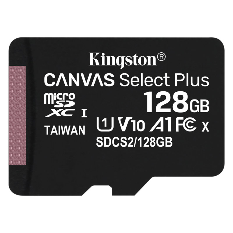 Фото Флеш карта microSD 128GB Kingston microSDXC Class 10 UHS-I U1 Canvas Select Plus 100MB/s {SDCS2/128GBSP}