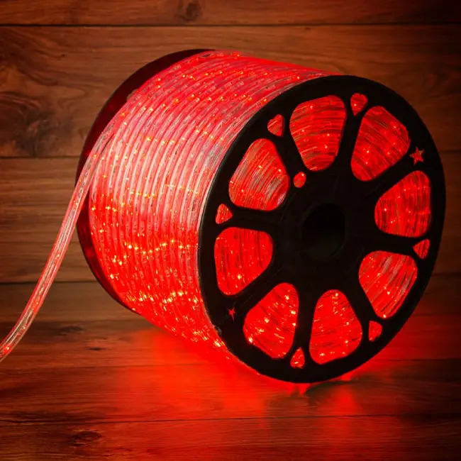 Фото Дюралайт LED, постоянное свечение (2W) - красный, 30 LED/м {121-122-6}