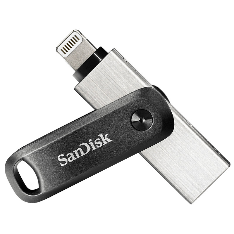 Фото Флеш накопитель 64GB SanDisk iXpand Go USB3.0/Lightning {SDIX60N-064G-GN6NN}