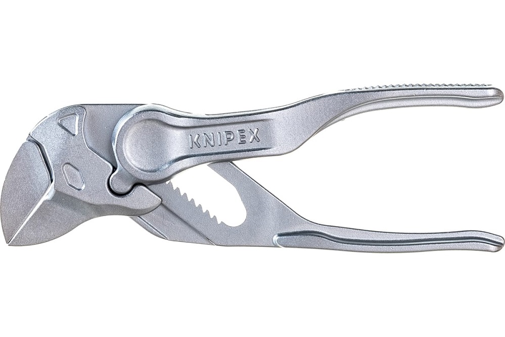 Фото Переставные клещи-ключ XS, зев 21 мм, длина 100 мм, фосфатированные {KN-8604100}