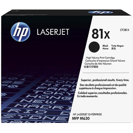 Фото Картридж HP 81X (CF281X) для HP LJ M630 (25000k)