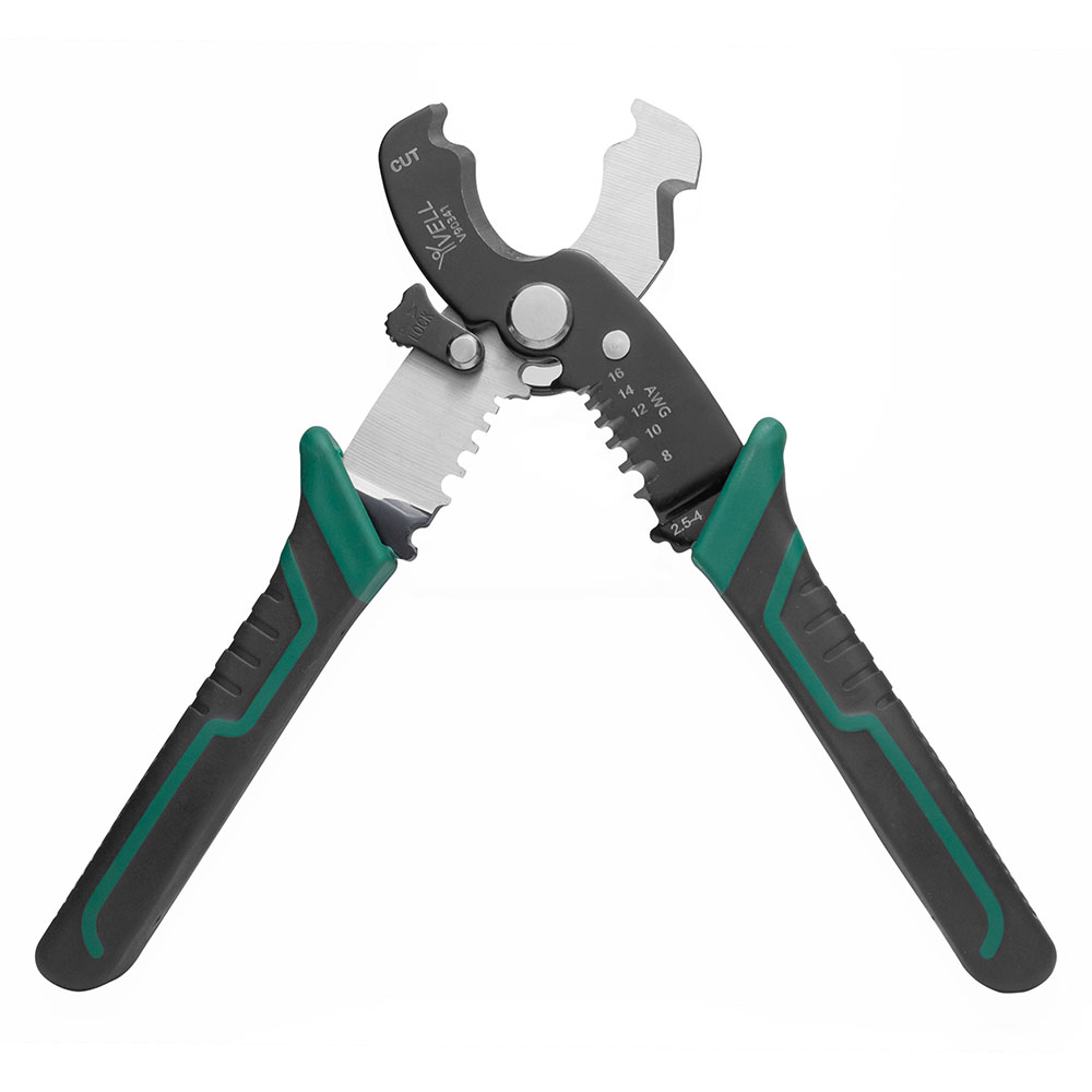 Фото Кабелерез многофункциональный Vell 190 мм, двухкомпонентная прорезиненная рукоятка {V90349} (4)